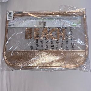 Bathing Beauty Suntan Lotion Pouch. NWT